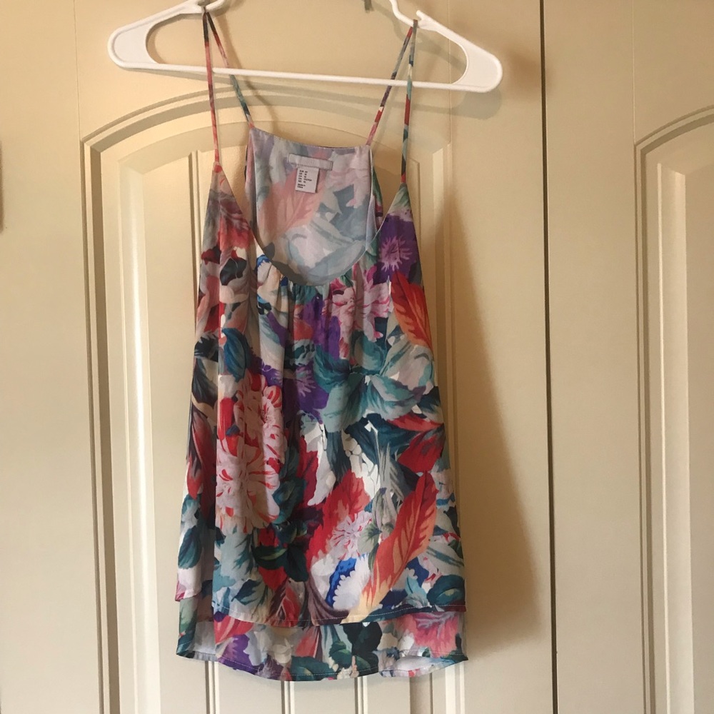 H&M floral tank